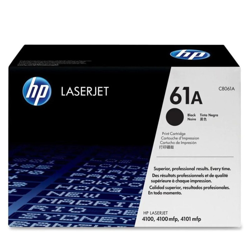 کارتریج تونر مشکی اچ پی HP 61A