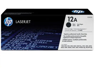 کارتریج تونر مشکی اچ پی HP 12A