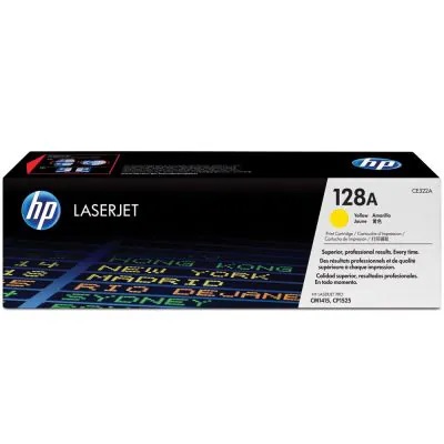 کارتریج رنگی اچ پی رنگ زرد HP 128A