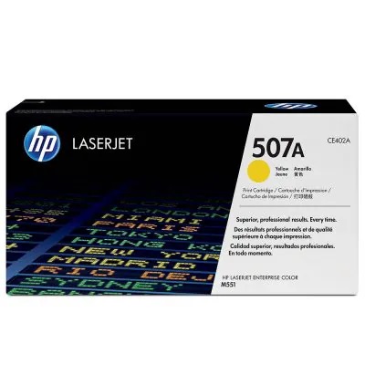کارتریج رنگ زرد اچ پی HP 507A