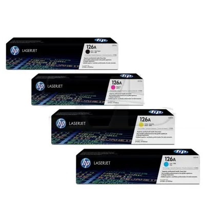 ست کارتریج اچ پی HP 126A چهار رنگ