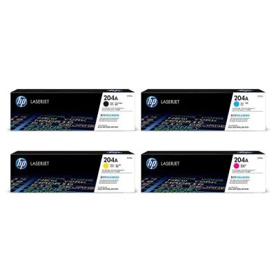 کارتریج اچ پی ست کامل چهار رنگ HP 204A