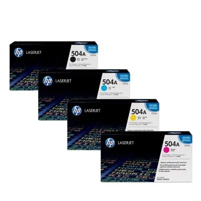 ست کارتریج اچ پی چهار رنگ HP 504A