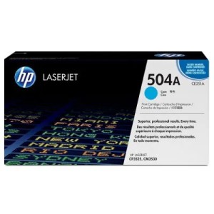 کارتریج اچ پی رنگ آبی HP 504A