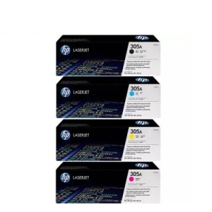 ست کارتریج چهار رنگ اچ پی HP305A