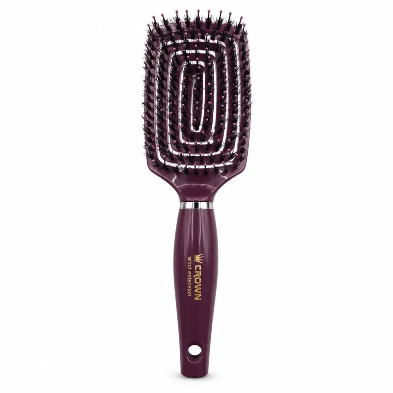 برس مو کراون مدل Wind Extension (ضد گره و انعطاف‌پذیر)