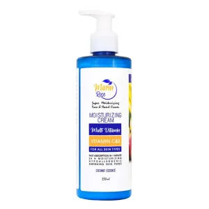 کرم مرطوب کننده دست و صورت مارین رز مدل Multi Vitamin حجم 250 میلی‌لیتر