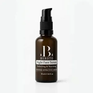 سرم شب ترمیم‌کننده و مغذی بروتو (Beroto Night Face Serum) 50ml