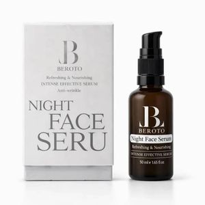 سرم شب ترمیم‌کننده و مغذی بروتو (Beroto Night Face Serum) 50ml
