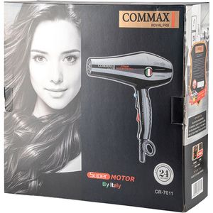 سشوار حرفه‌ای کوماکس مدل COMMAX CR‑7011 | سشوار 2700 وات آیونیک با دیفیوزر