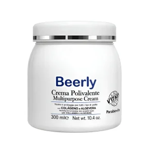 کرم چندمنظوره و ضد چروک بیرلی (Beerly) حاوی کلاژن و آلوئه‌ورا - حجم 300 میل