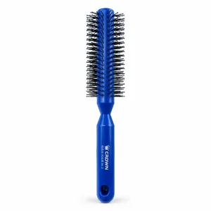 برس گرد حرفه‌ای مو کراون (Crown) مدل Nylon Round No.3 - برس حالت‌دهی و فر کننده