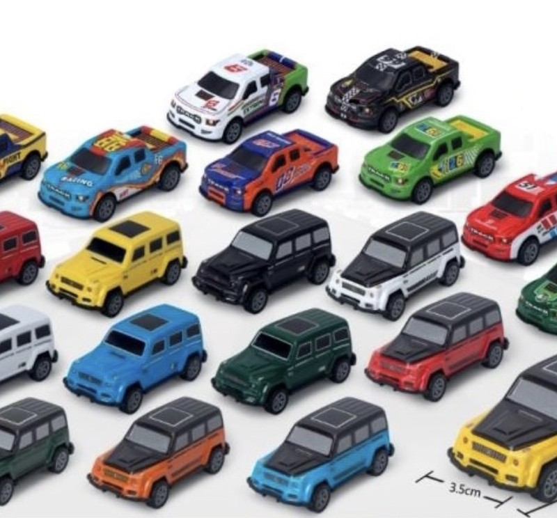 ست ماشین فلزی ۳۰ عددی