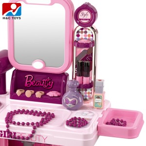 ست میز آرایش و زیبایی ۱۸ در ۱ با دو چمدان