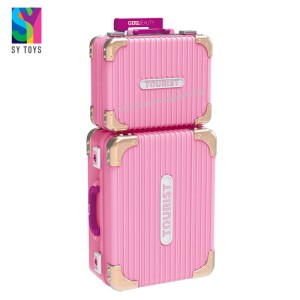 ست میز آرایش و زیبایی ۱۸ در ۱ با دو چمدان