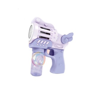 تفنگ حباب‌ساز طرح فرشته با نور رنگی