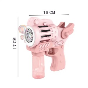 تفنگ حباب‌ساز طرح فرشته با نور رنگی