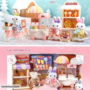 ست خرگوشی دوچرخه‌سوار