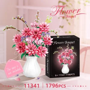 لگو دسته‌گل دکوری خانگی