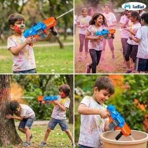 تفنگ آبپاش برقی شارژی برد بلند