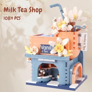 لگو فروشگاه چای شیر ۱۱۷۵ قطعه