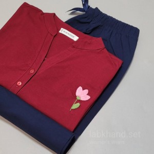 شومیز شیردهی گلدوزی