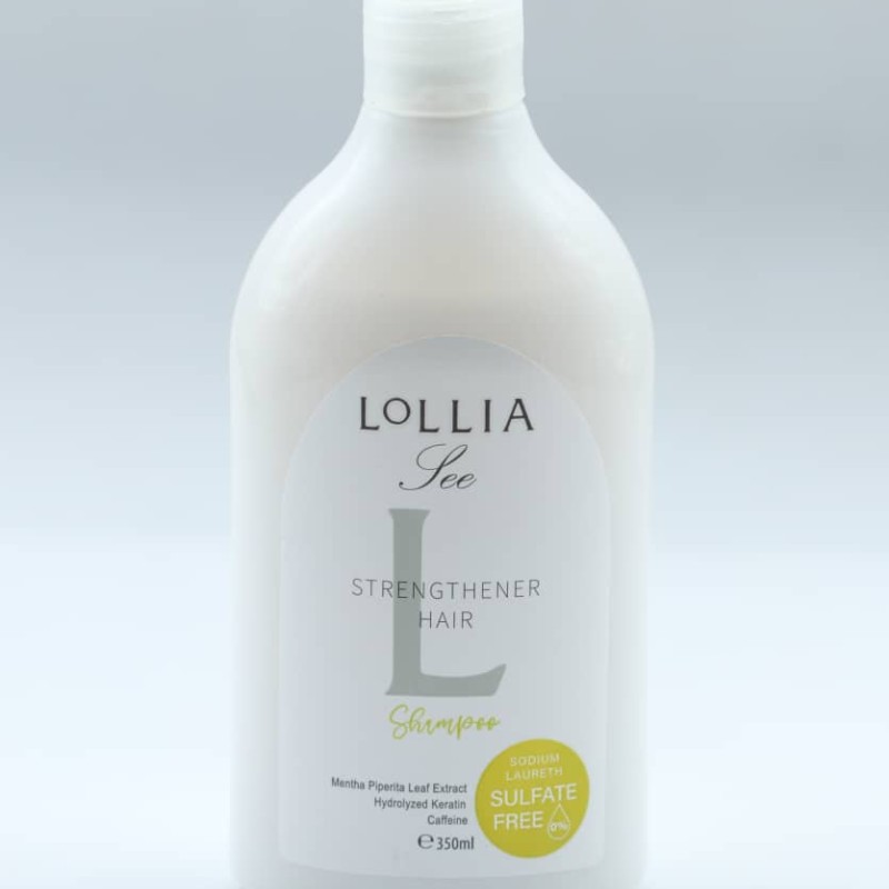 شامپوی لولیا مناسب موهای چرب (فری سولفات) حجم 350 میل Lollia Sulfate-Free Shampoo, 350ml, for Oily Hair