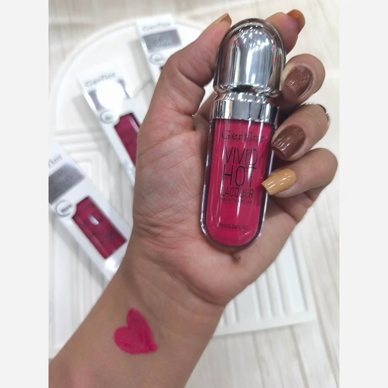رژلب مایع گرفلور، شماره 10