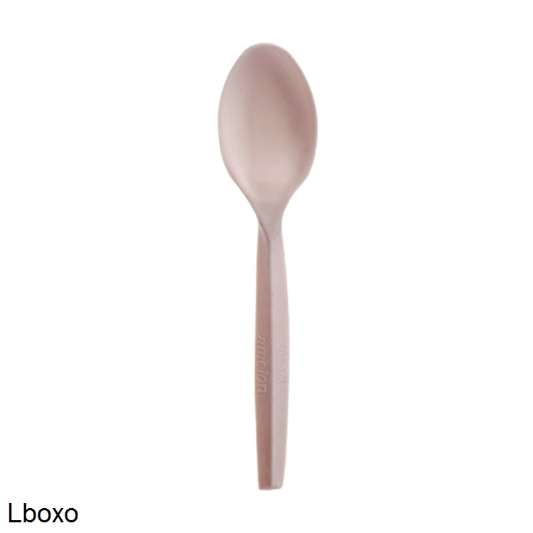 قاشق  غذا خوری یکبارمصرف گیاهی آملون تعداد100 عددی