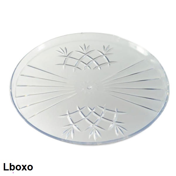 سینی گرد یکبارمصرف قطر26.5 سانتیمتر بسته 4 عددی