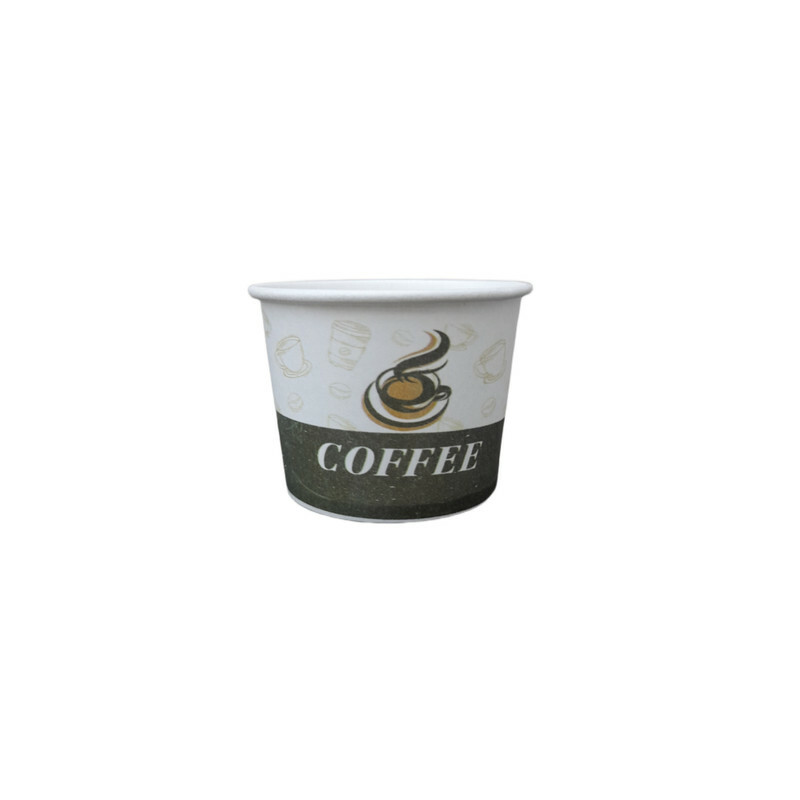 لیوان یکبار مصرف مدل کاغذی 120cc ضخیم کد 0012 بسته 50 عددی