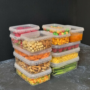 ظروف نگهدارنده مدل extra بسته 30 عددی