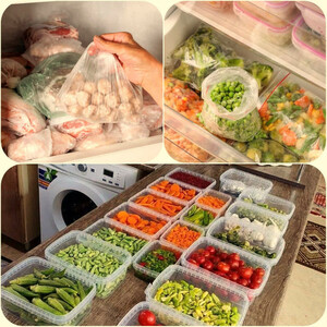 ظرف نگهدارنده مدل Extra بسته 25 عددی