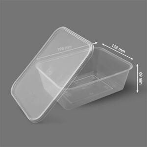 ظرف نگهدارنده مدل 1500 بسته 6 عددی