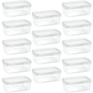 ظرف نگهدارنده طب پلاستیک مدل 1000C بسته 14 عددی