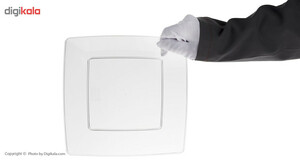 بشقاب یکبار مصرف کوشا مدل Lux 478 بسته 6 عددی