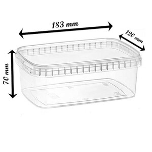 ظرف نگهدارنده  مدل 1200C بسته 10 عددی