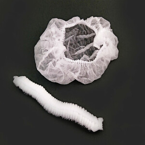 کلاه یکبار مصرف مدل آکاردئونی بسته 100 عددی