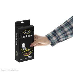فیلتر چای ام اند وای مدل 1256 بسته 100 عددی