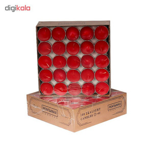 شمع وارمر پنت مکس مدل TeaLight بسته 100 عددی