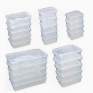 ظرف نگهدارنده مدل Extra بسته 25 عددی