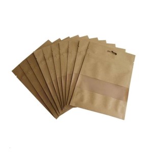 پاکت کرافت زیپ دار 20*16 سانتیمتر 30 عددی