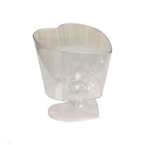 جام دسری قلبی بسته 20 عددی