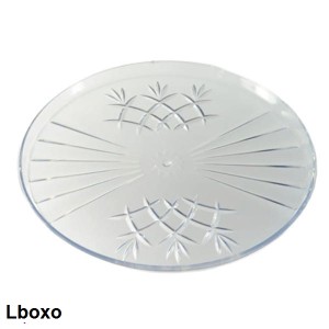 سینی گرد یکبارمصرف قطر26.5 سانتیمتر بسته 4 عددی