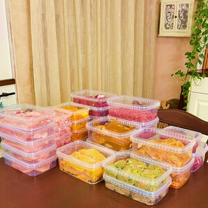 ظرف نگهدارنده مدل Extra بسته 25 عددی