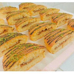 کپسول کاپ کیک مدل پای سیب بسته 100 عددی