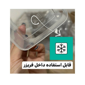 ظرف نگهدارنده مدل فریزری 1000cc بسته 59 عددی
