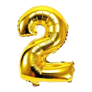 بادکنک فویلی عدد  سایز 32 اینچ