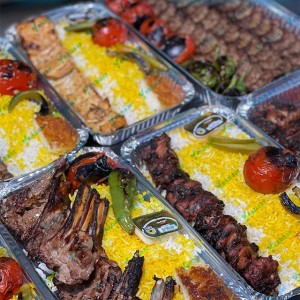 ظرف الومینیوم بزرگ کد 240 بسته 20 عددی با درب