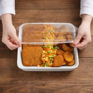 کاور محافظ غذا یکبارمصرف تیک  شعبانی بسته ۴۰ عددی